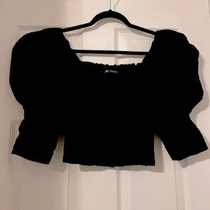 Zara Puff Sleeve Top